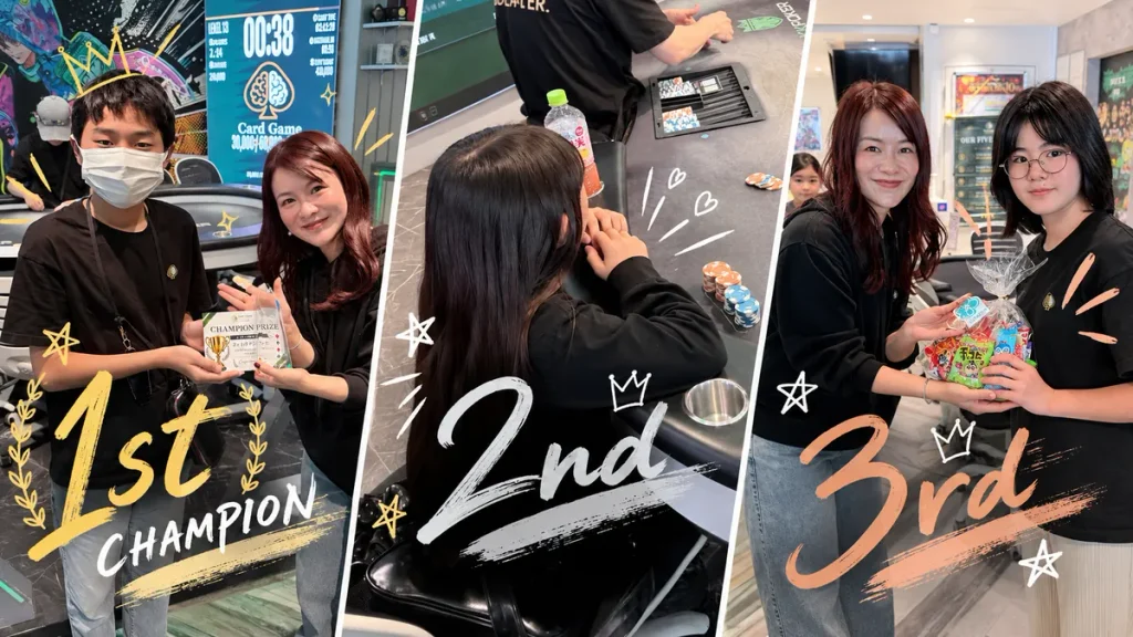 第2回 CGA TOURNAMENTで入賞した子どもたちと講師
